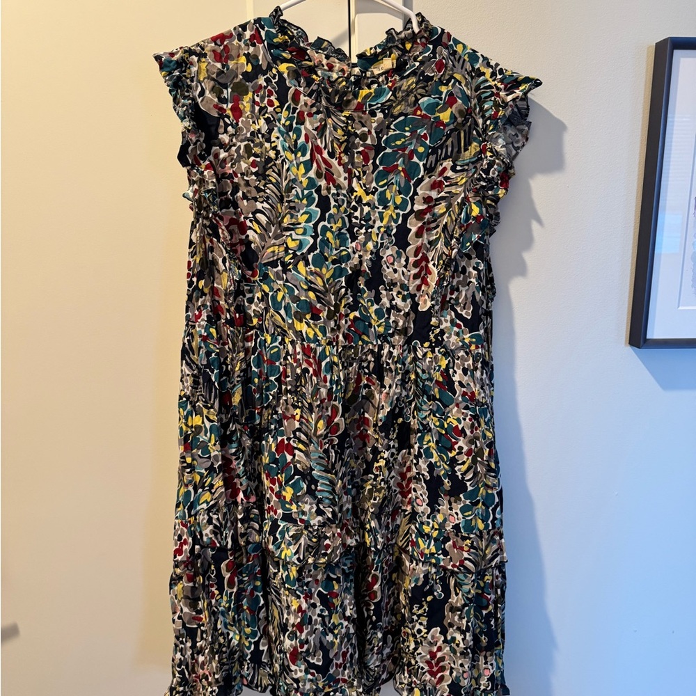 Chic Soul Multicolor Floral Dress